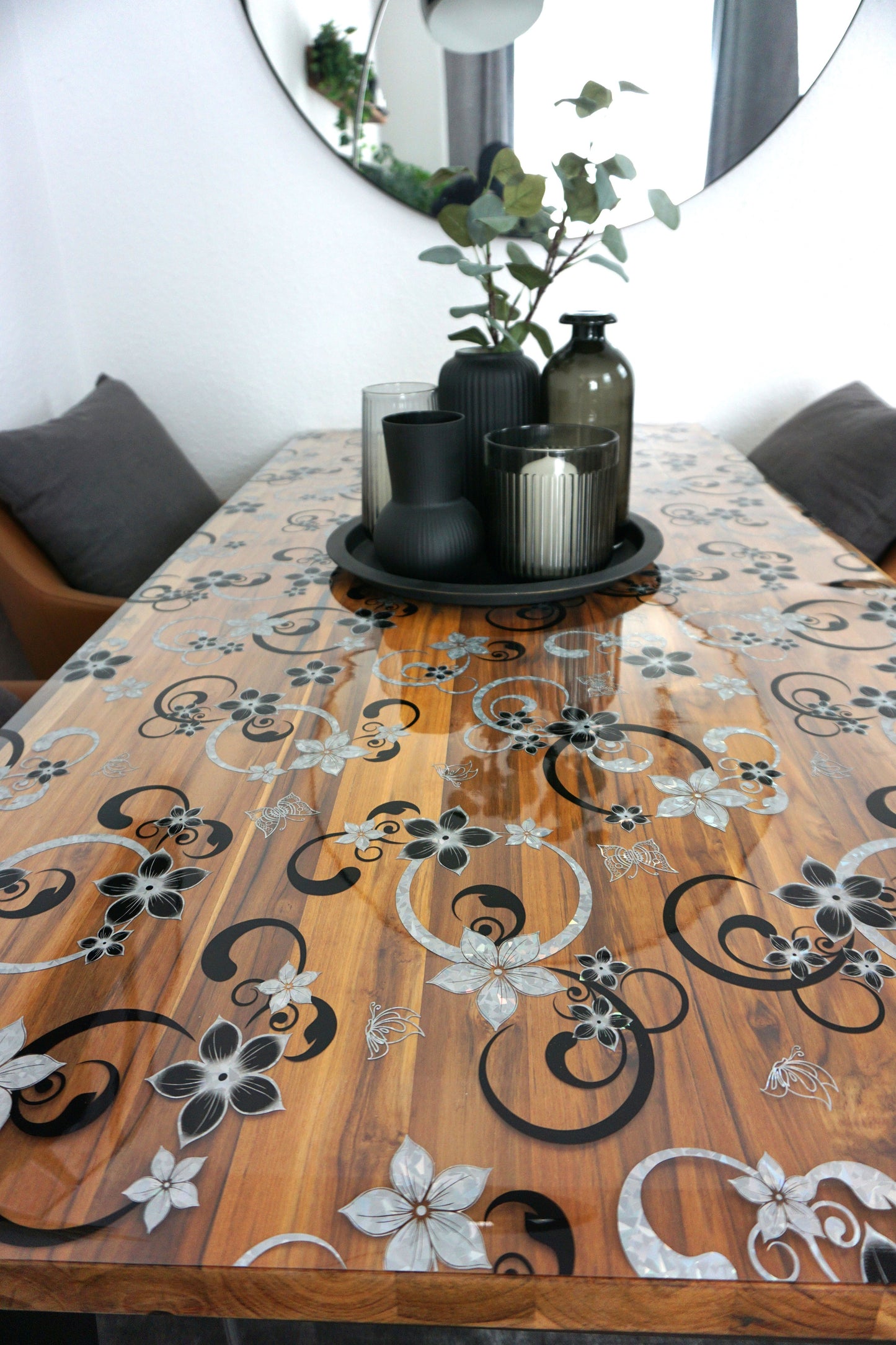gemustert - Muster 1 - 90cm Breite