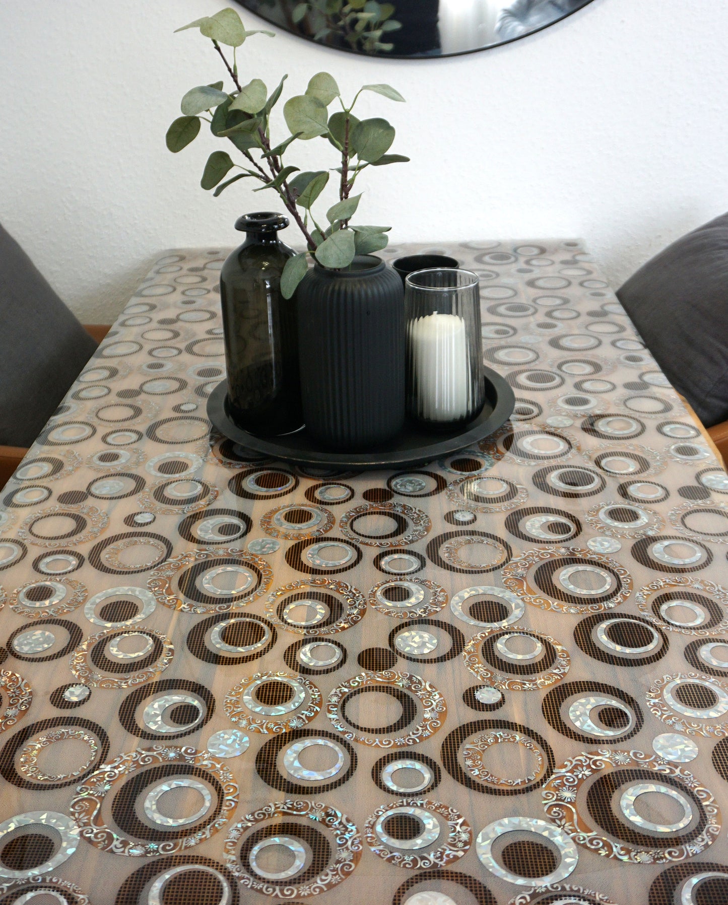gemustert - Muster 2 - 90cm Breite